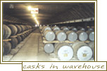 Clynelish - casks in warehouse